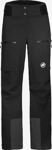 MAMMUT Outdoorhose ‘Stoney’ in Schwarz: Vorderseite
