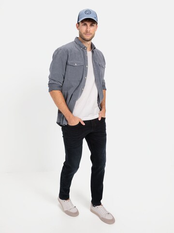 CAMEL ACTIVE Regular Fit Hemd in Blau