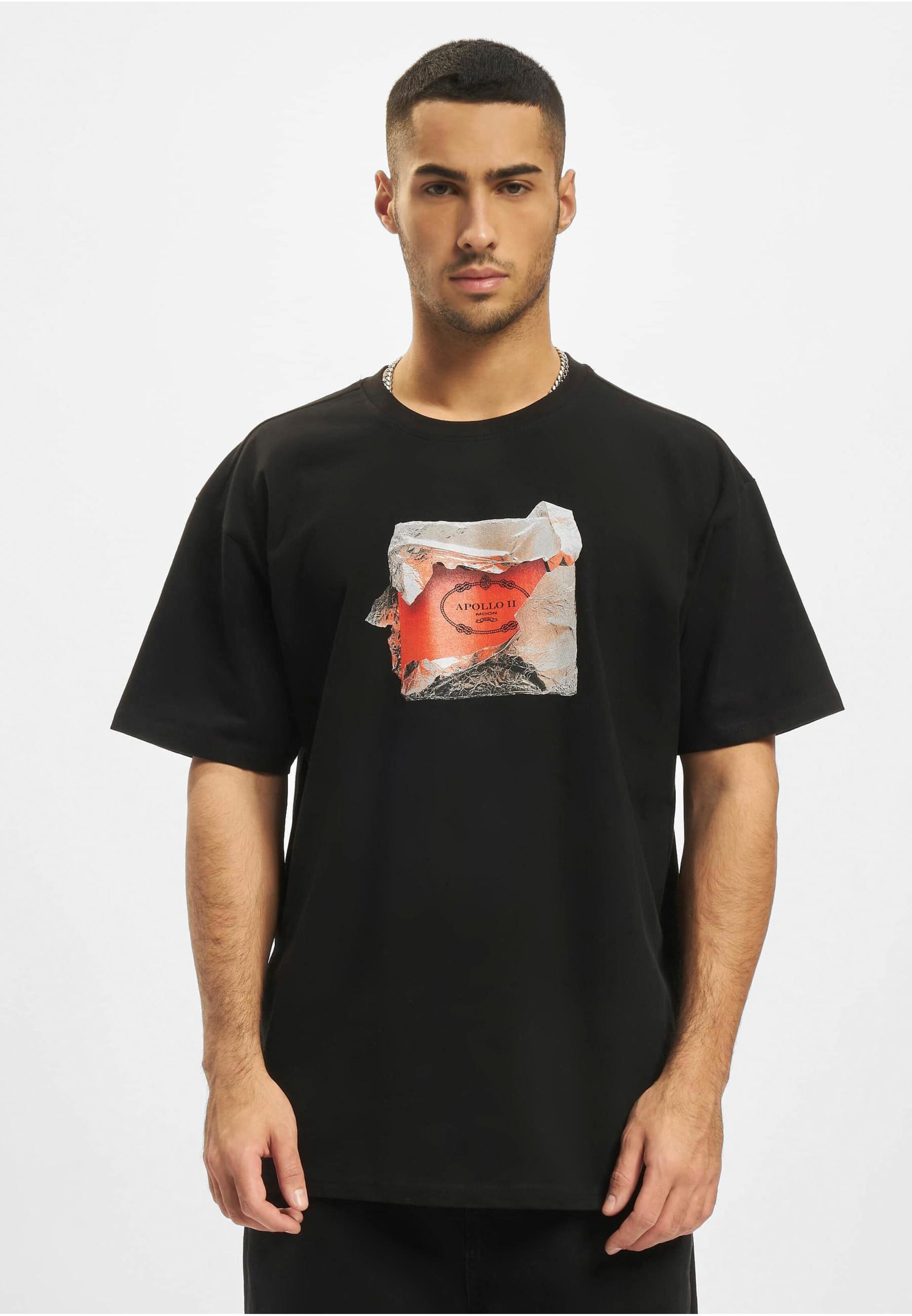 Mister Tee Póló 'Apollo II' - fekete