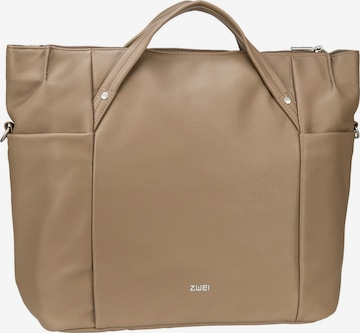 Shopper 'Pia PI160' di ZWEI in beige: frontale