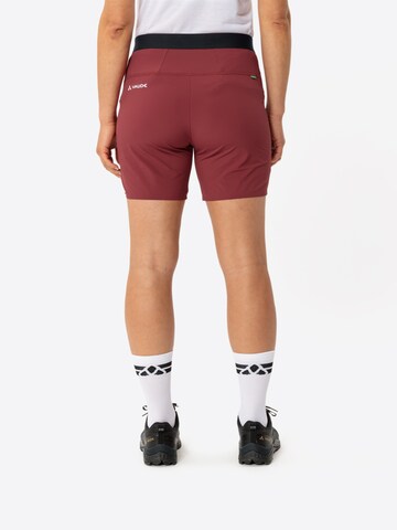 VAUDE Skinny Outdoor trousers 'Scopi' in Red