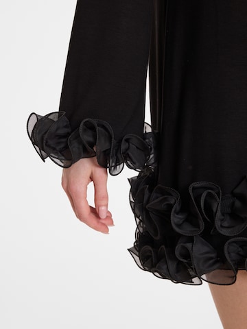 Ana Alcazar Cocktailjurk 'Aglia' in Zwart
