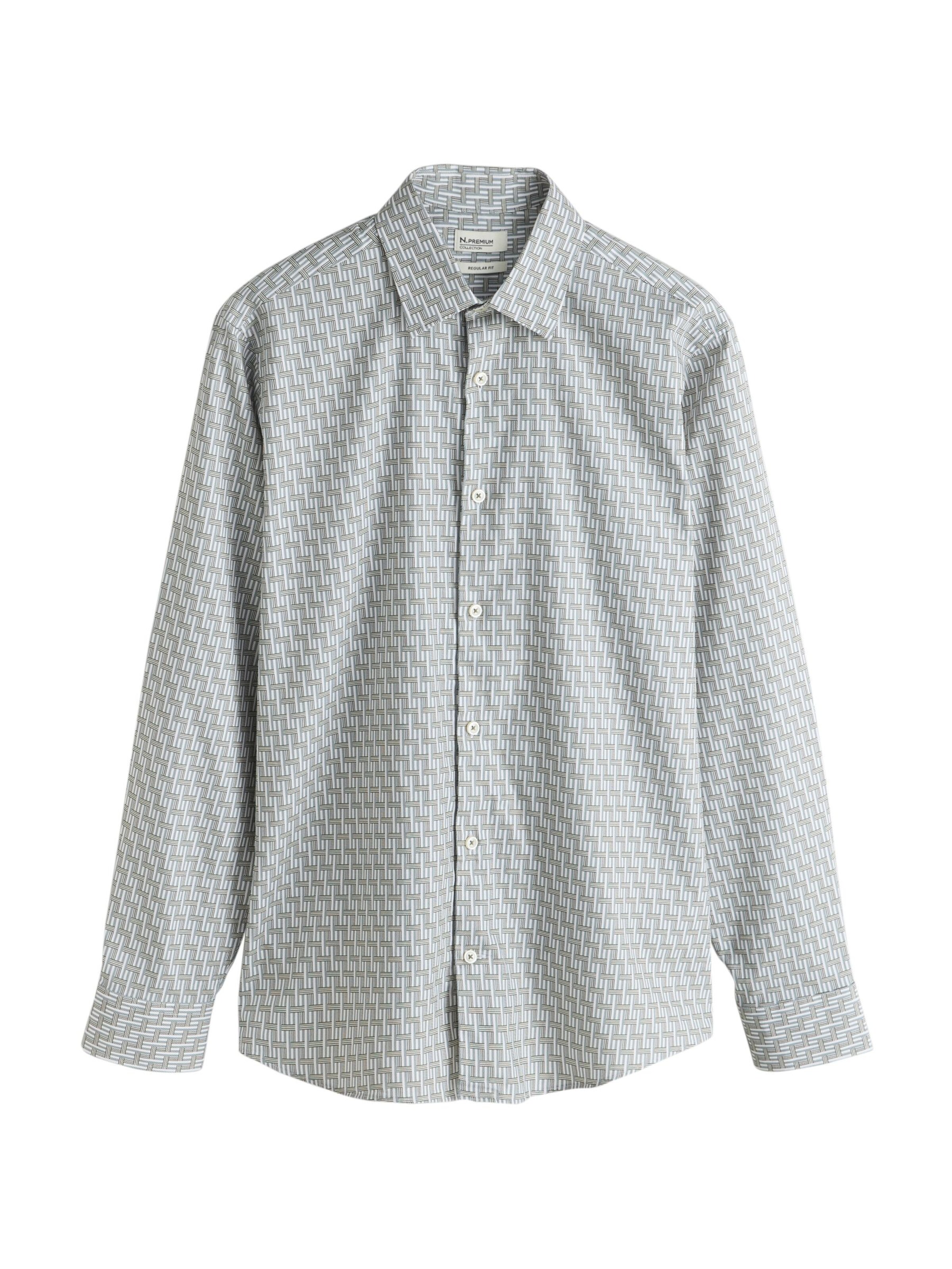 Chemise Next en vert : devant