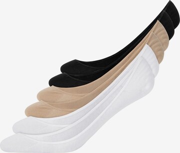 SNOCKS Ankle Socks in Beige: front