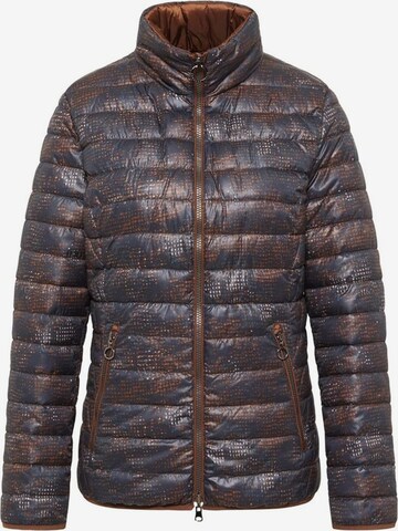 Barbara Lebek Between-Season Jacket in Brown: front