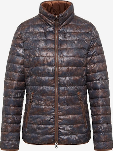 Barbara Lebek Between-Season Jacket in Brown: front