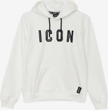 ICON Sweatshirt in Weiß: Vorderseite