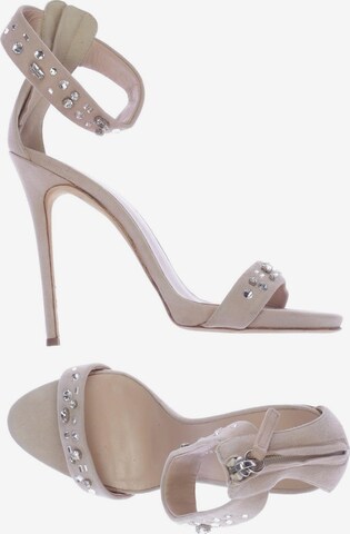 Giuseppe Zanotti Sandals & High-Heeled Sandals in 39 in Beige: front