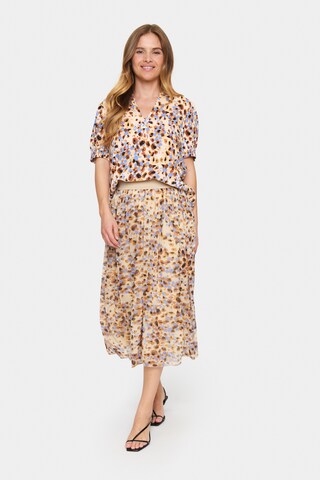 SAINT TROPEZ Bluse 'Zofvi' in Mischfarben