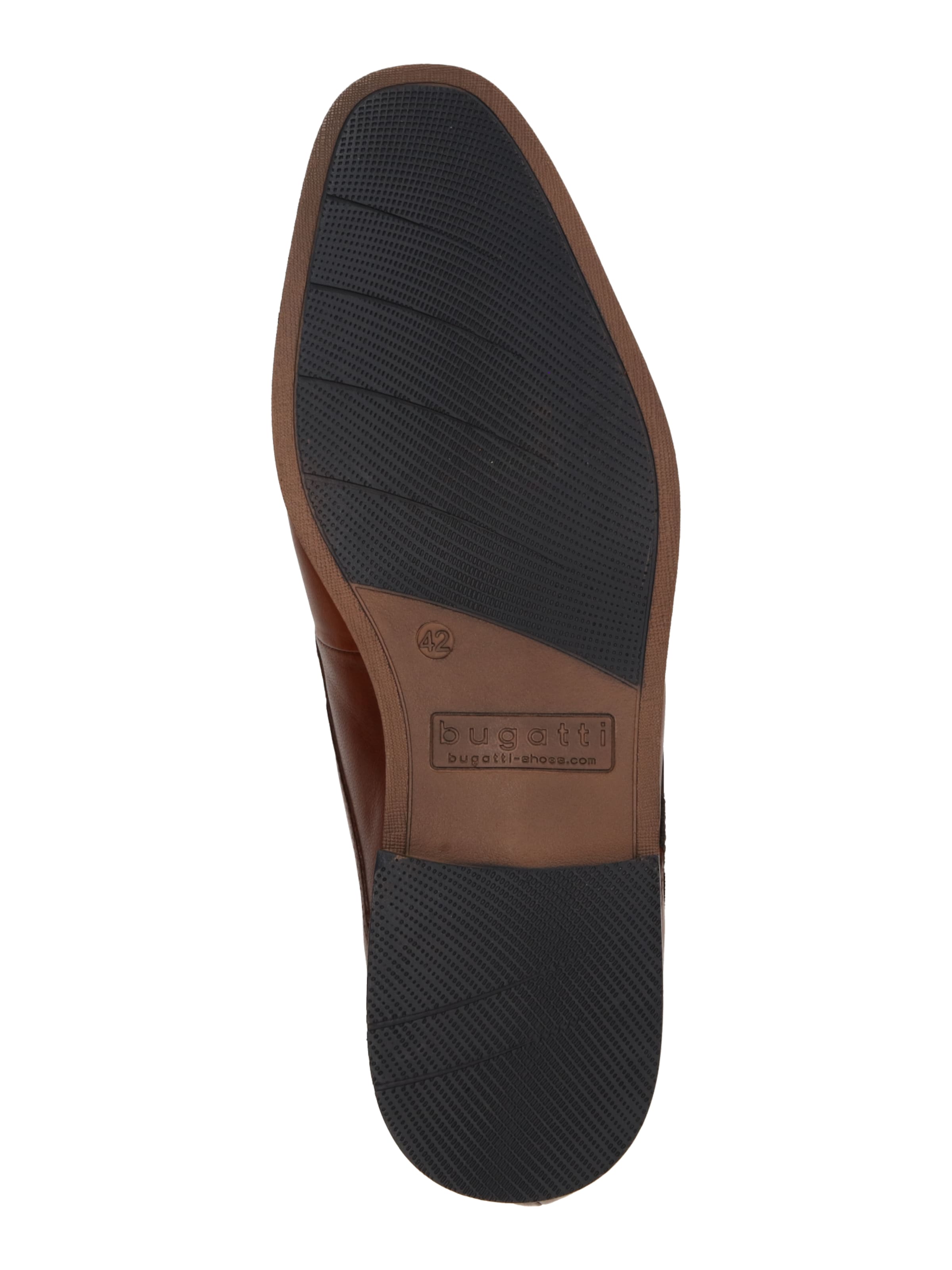 bugatti - Sapato com atacadores 'Leagro' em castanho