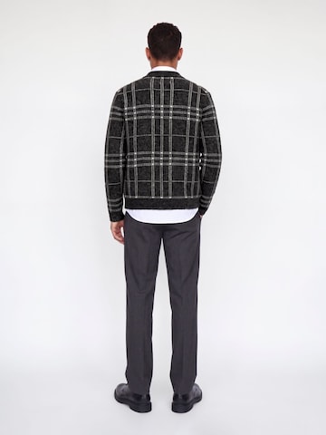 JACK & JONES Gebreid vest in Grijs