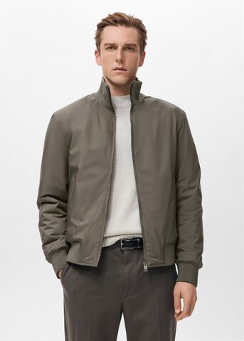 MANGO MAN Between-Season Jacket 'Ollie' in Green: front