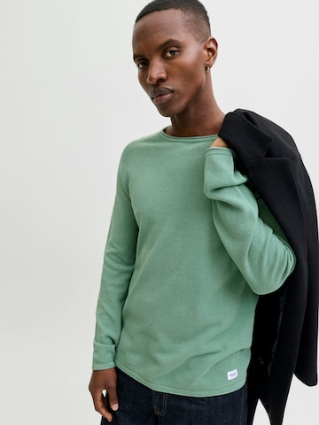 JACK & JONES Sweater 'HILL' in Green