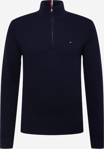 TOMMY HILFIGER Sweter w kolorze niebieski: przód