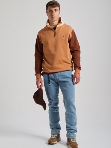 Trendsplant Sweatshirt in Braun: Vorderseite