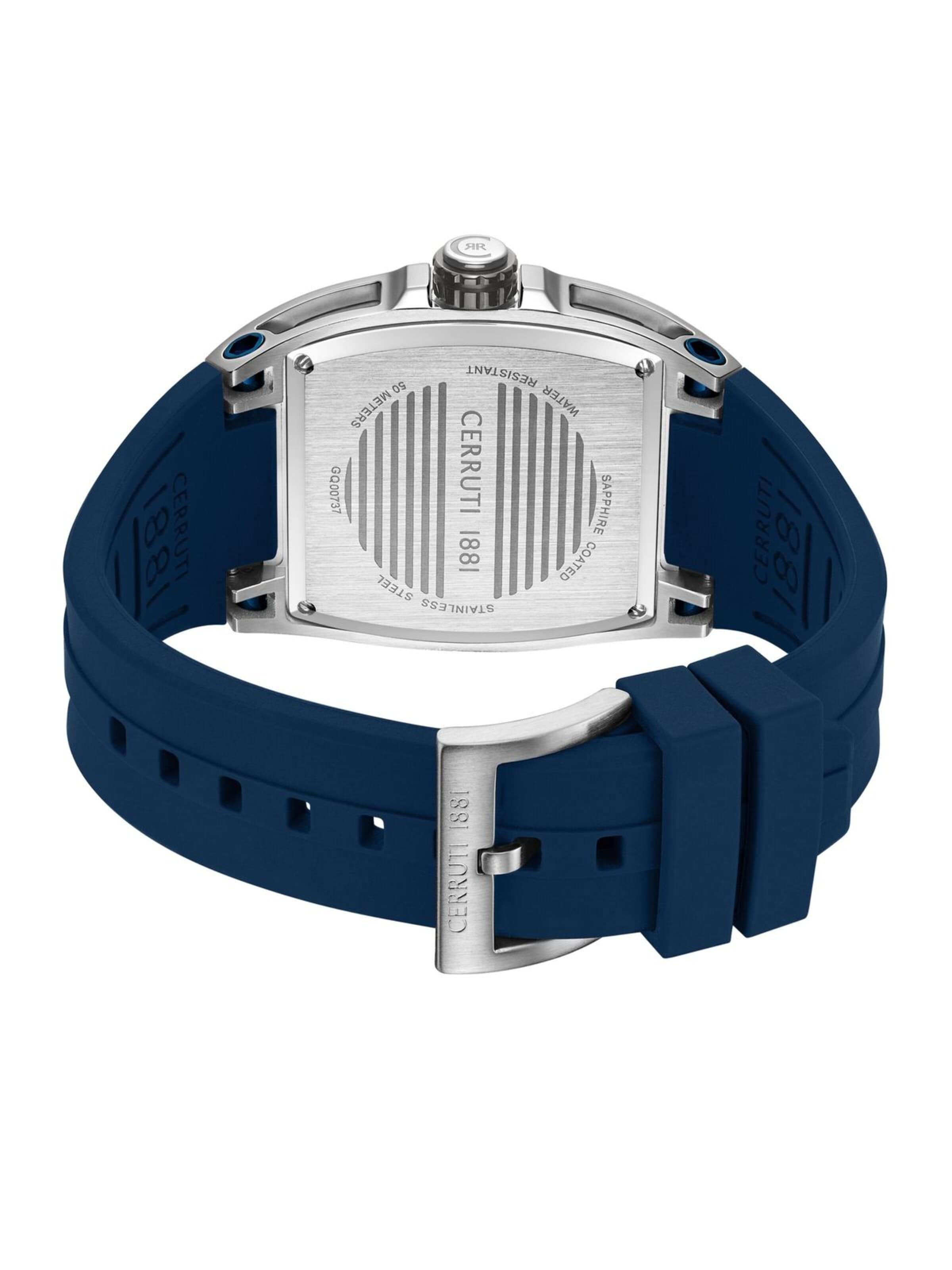 Montre à affichage analogique CERRUTI 1881 en bleu