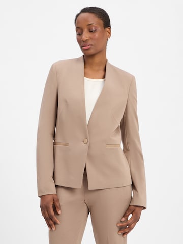 BOSS Blazer in Beige: front