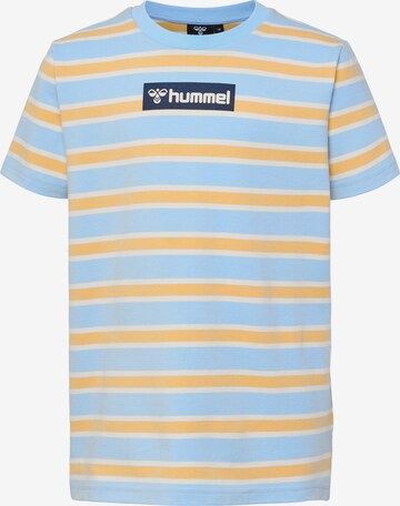 T-Shirt Hummel en bleu : devant