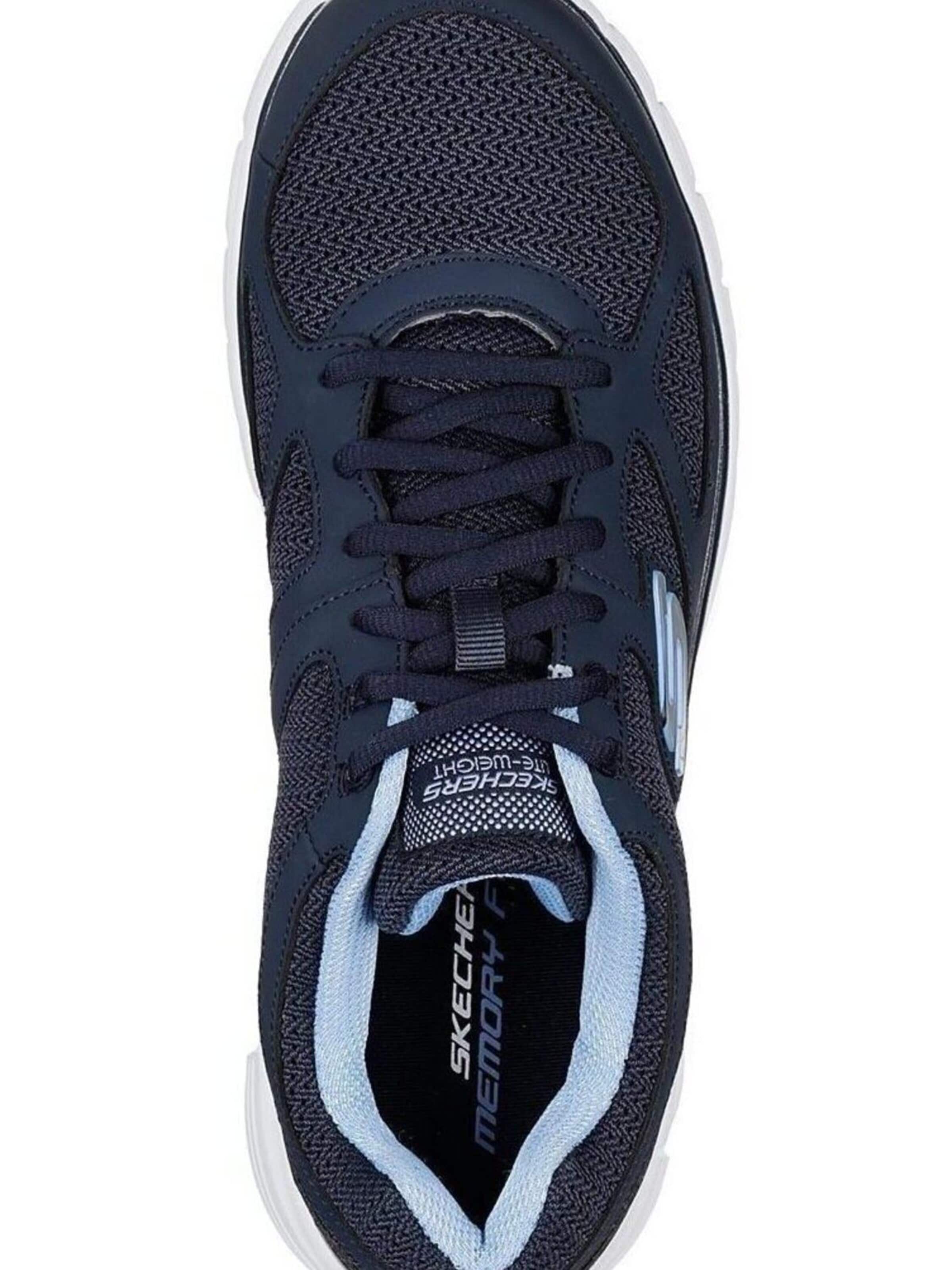 Baskets basses 'Burns Agoura' SKECHERS en bleu