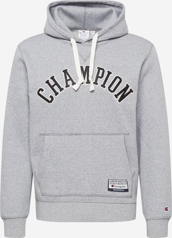 Sweat-shirt Champion Authentic Athletic Apparel en gris : devant