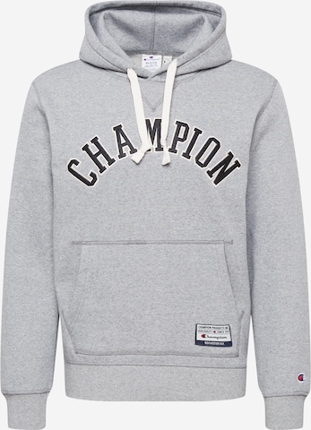 Champion Authentic Athletic Apparel Sweatshirt in Grey: front