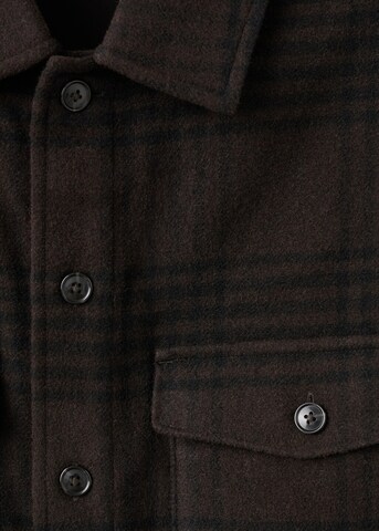 MANGO MAN Between-Season Jacket 'Greg' in Brown