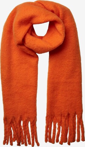 PIECES Scarf 'NIKITA' in Orange: front