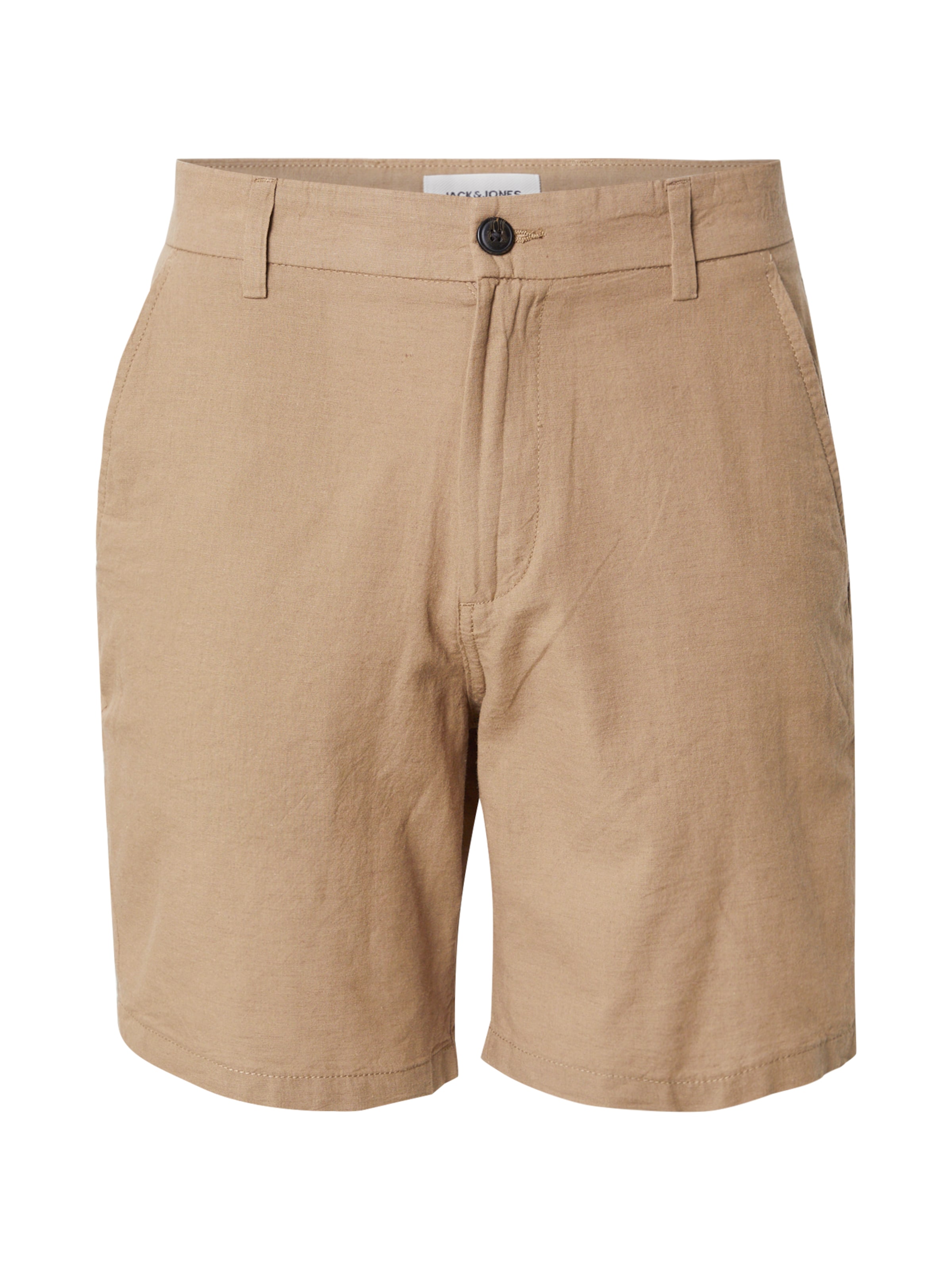 Pantalon chino 'JPSTACE JJSUMMER' JACK & JONES en beige : devant
