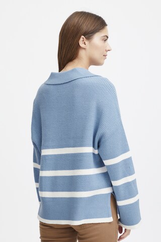 Fransa Sweater 'Ally' in Blue