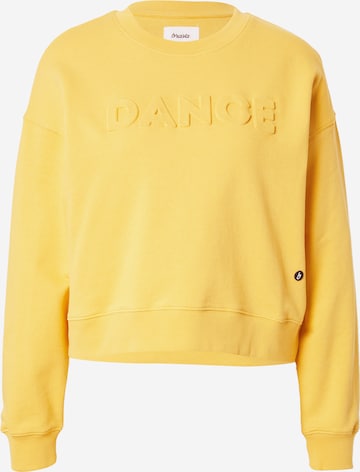 Brava Fabrics Sweatshirt 'Dance' in Yellow: front