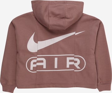 Nike Sportswear Sweatjakke 'AIR' i lilla