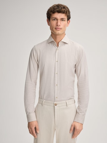 JOOP! Slim fit Business shirt 'Pai' in Beige: front