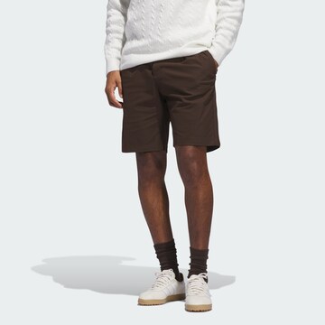ADIDAS PERFORMANCE Regular Sportshorts in Braun: Vorderseite