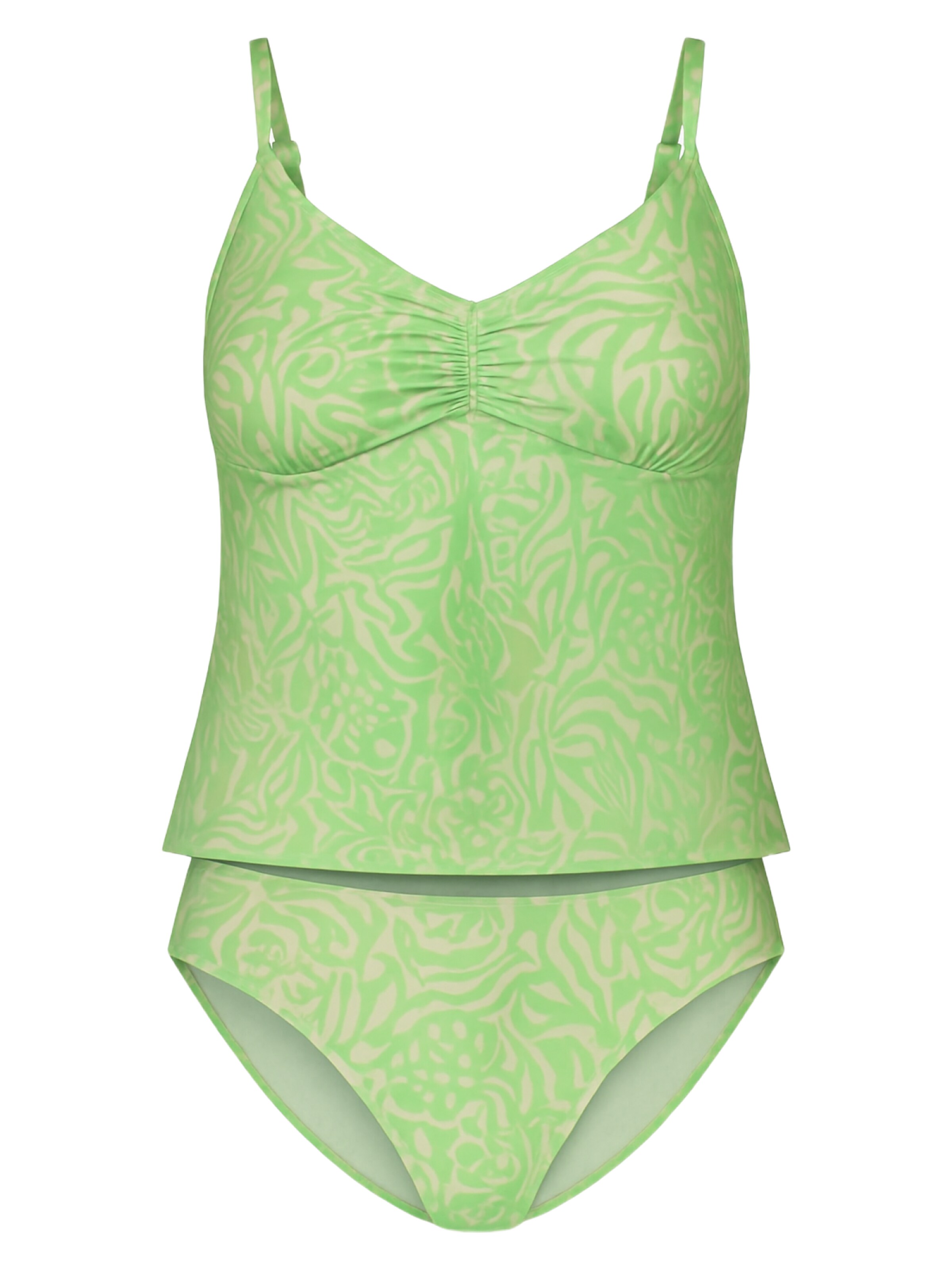 C&City Tankini in Groen: voorkant