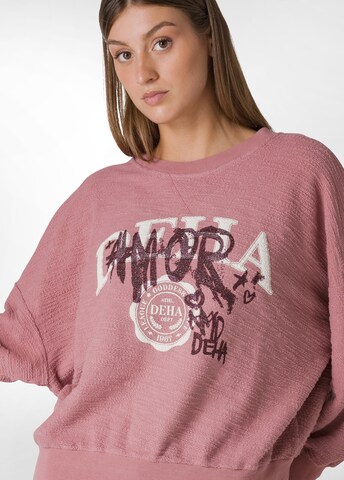 Sweat-shirt DEHA en rose
