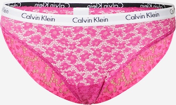 Calvin Klein Underwear Kalhotky – pink: přední strana