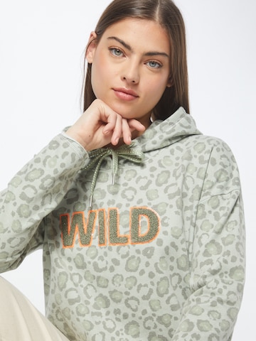 Key Largo Sweatshirt 'Safari' in Green