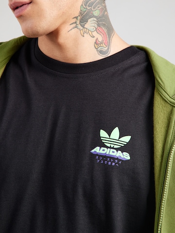 ADIDAS ORIGINALS Shirt 'RETRO GAMING' in Black
