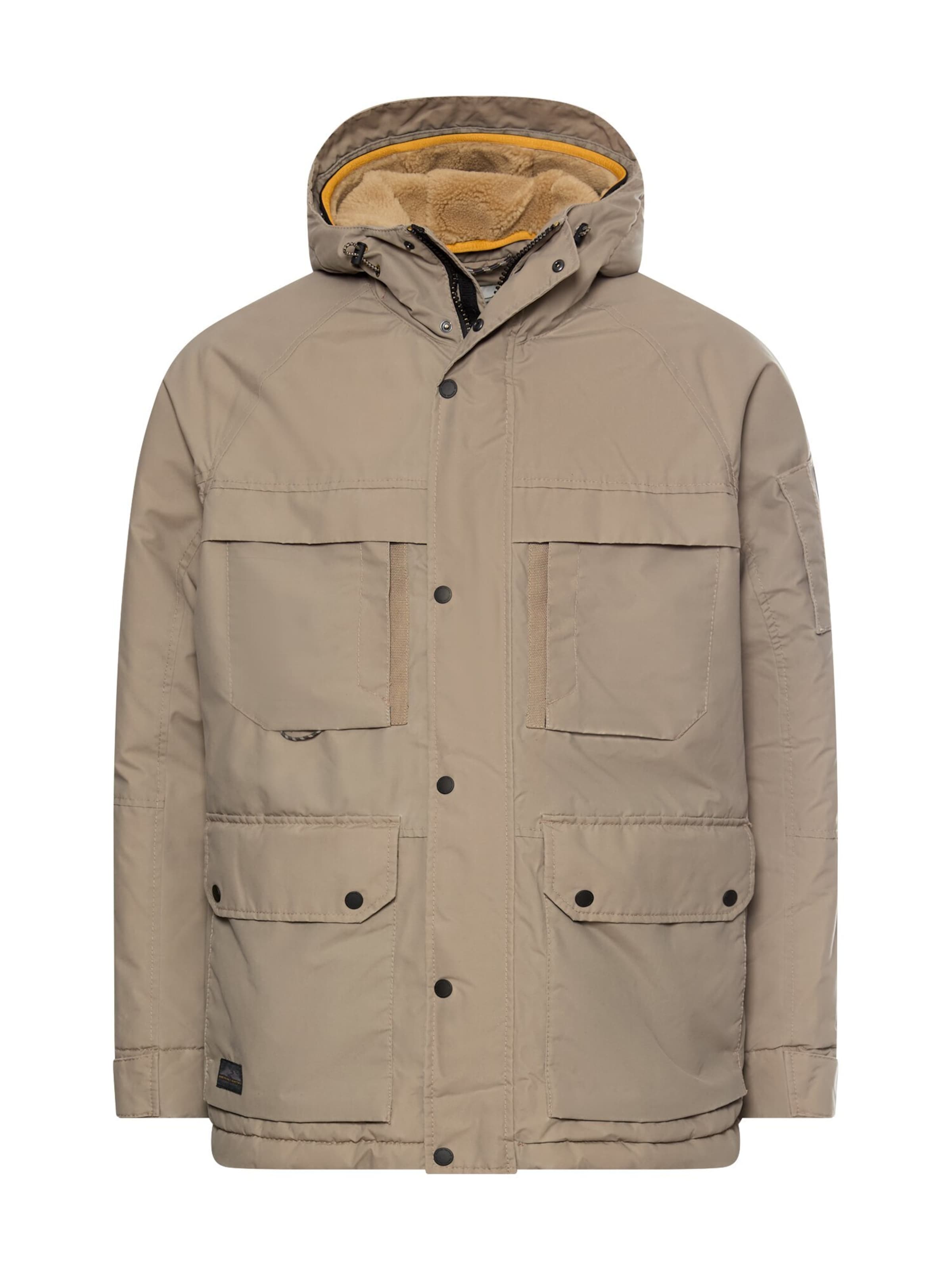 CAMEL ACTIVE Winter Parka in Beige: front