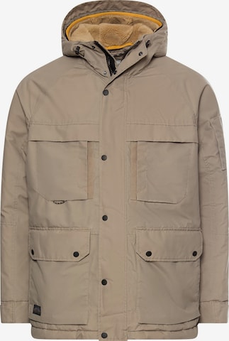 CAMEL ACTIVE Winter Parka in Beige: front