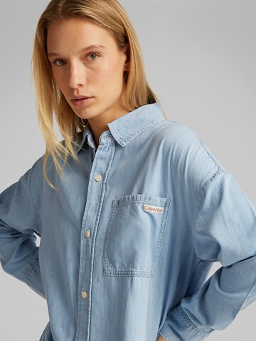 Abito camicia di Calvin Klein Jeans in blu