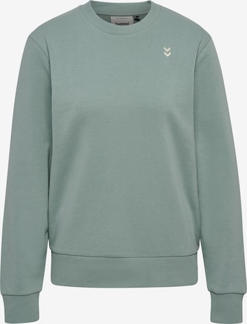 Hummel Sweatshirt 'Pulse' in Groen: voorkant