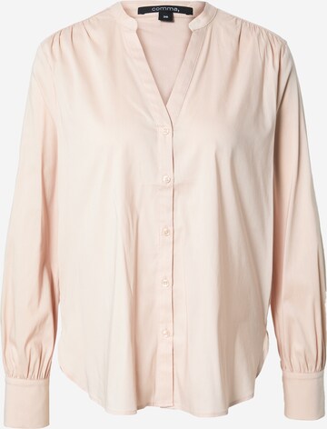 COMMA - Blusa en rosa: frente