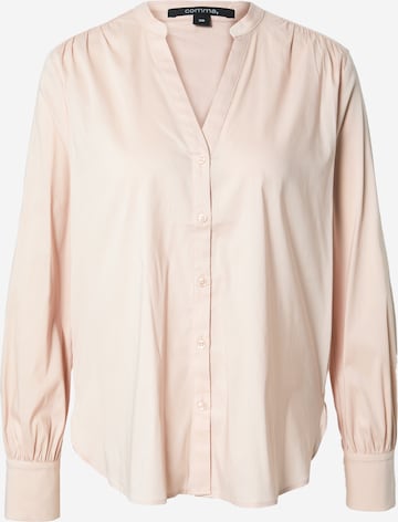 COMMA Blouse in Roze: voorkant