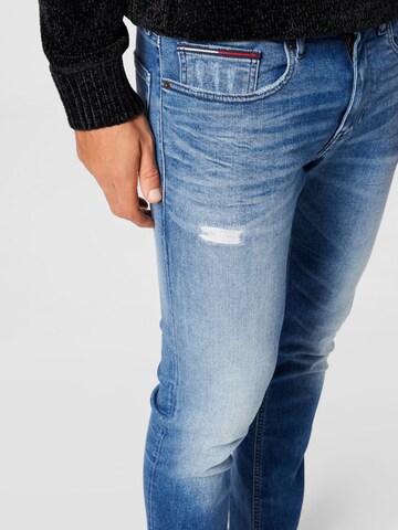 Coupe slim Jean 'Austin' Tommy Jeans en bleu