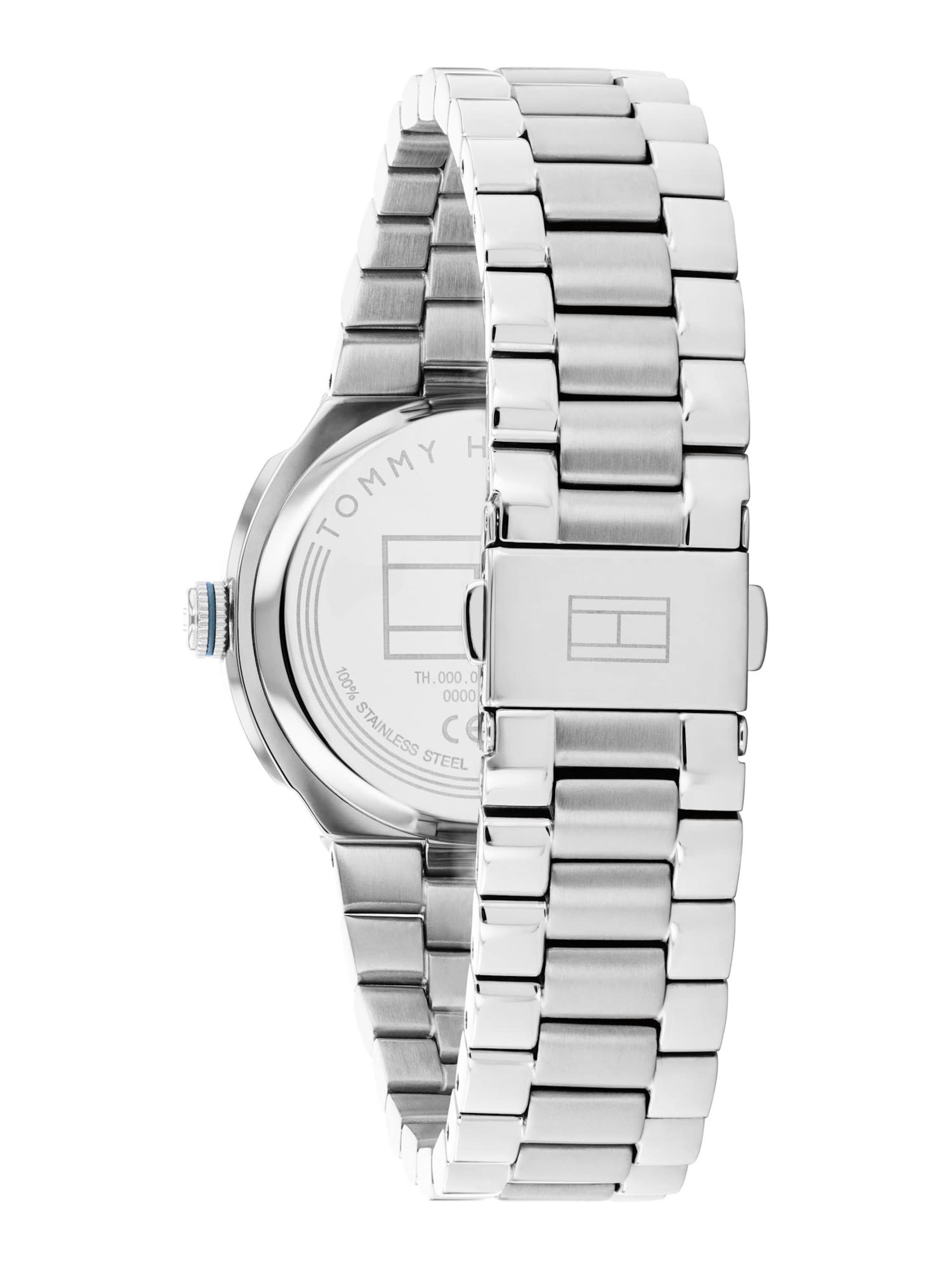 TOMMY HILFIGER Analogt ur 'GEORGIA' i sølv