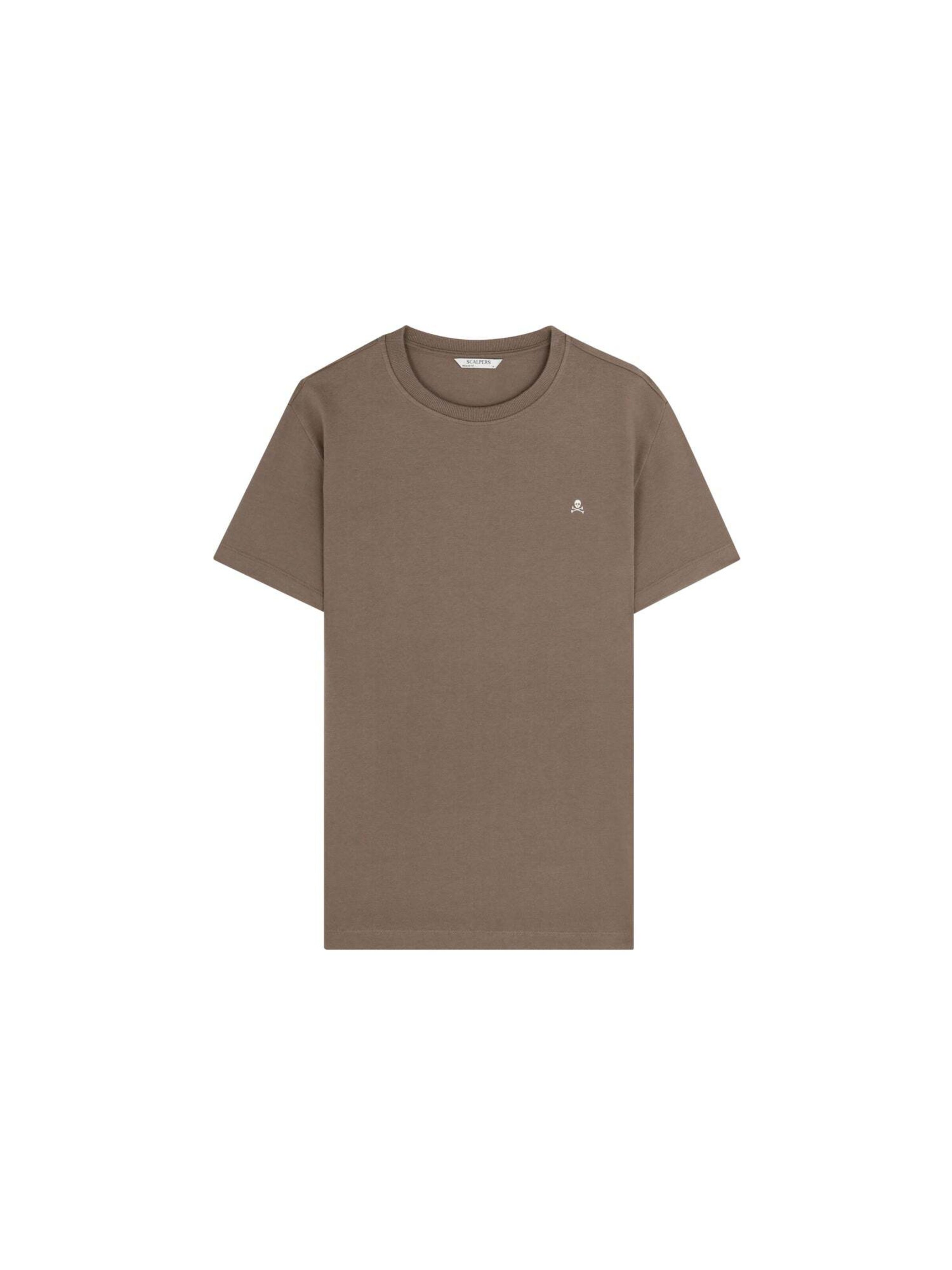 Scalpers Μπλουζάκι ' ' σε καφέ: μπροστά