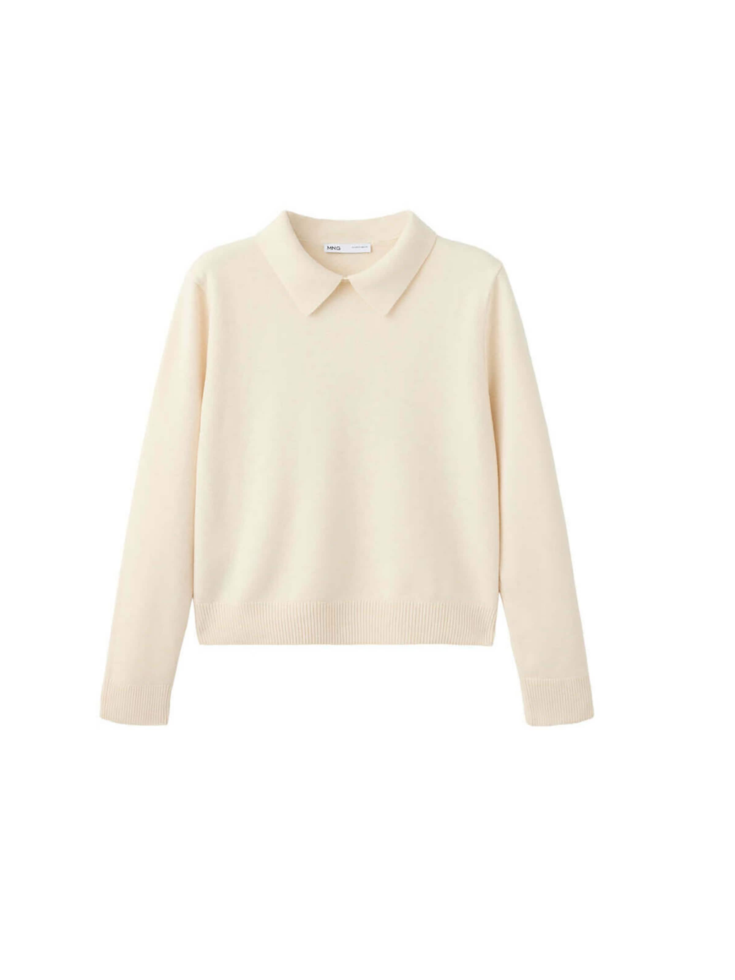 Pullover 'SCHOOL' di MANGO in beige: frontale