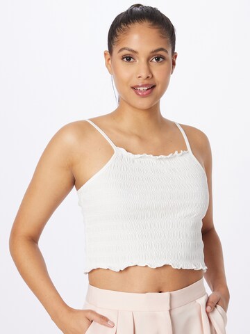 ONLY - Top 'OSSI' en blanco: frente