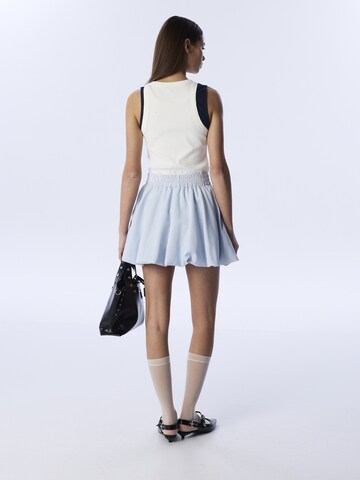 Jupe Twist en bleu